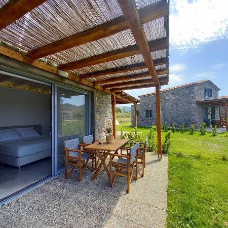 Lithos Villas Skála Eresoú Exteriör bild