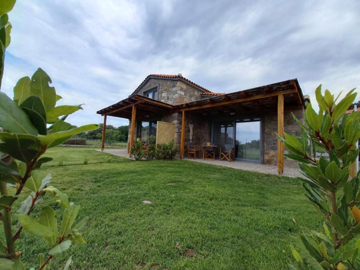 Lithos Villas Skála Eresoú Exteriör bild