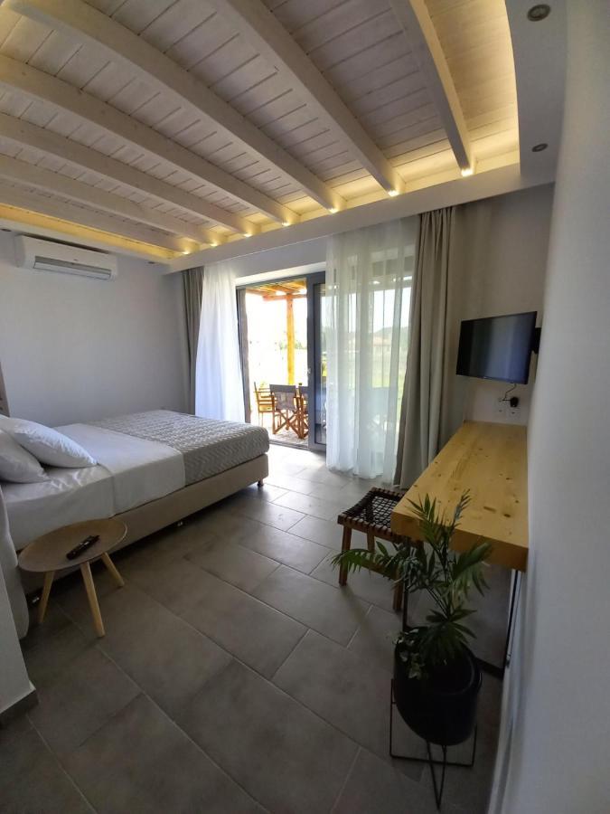 Lithos Villas Skála Eresoú Exteriör bild